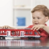 Dickie Toys Piros Motorvonat