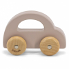 Viga gurulós kisautó fából - világos barna