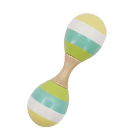 Rumbatök dupla, pasztell színben - csíkos, zöld-kék