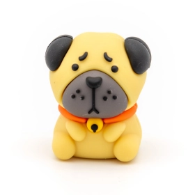 Ceruzahegyező - kutya (bézs)