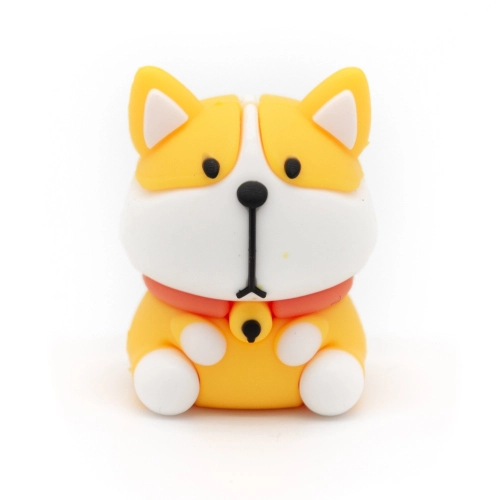 Ceruzahegyező - kutya (sárga-fehér)