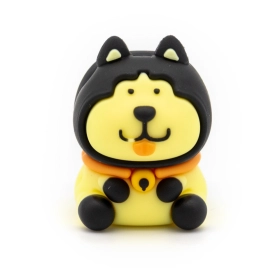 Ceruzahegyező - kutya (fekete-sárga)