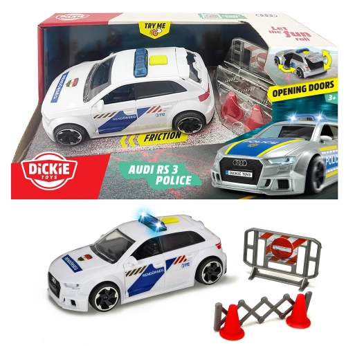 Dickie Toys Audi RS3 Rendőrautó