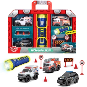 Dickie Toys Micro SOS játékszett