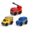 Dickie Toys Járműkészlet 3 db-os (tűzoltó, mentő, rendőr)