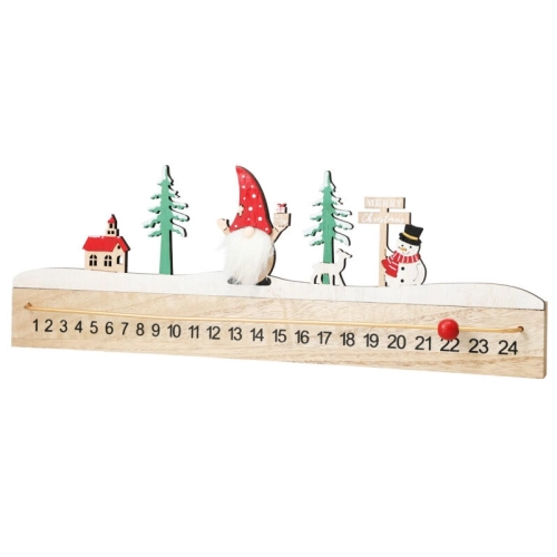 Adventi naptár - orrtörp hóemberrel