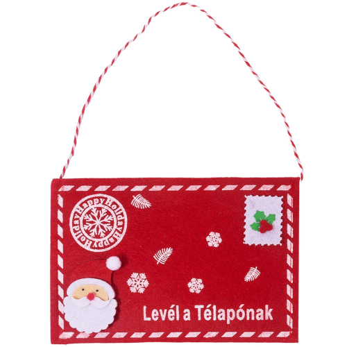 Boríték - Mikulás (filc)