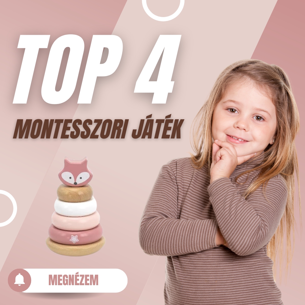 A 4 legjobb Montessori játék babáknak és óvodásoknak